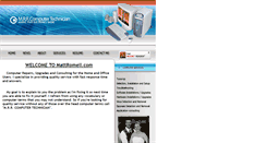 Desktop Screenshot of mattromell.com