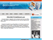 Tablet Screenshot of mattromell.com